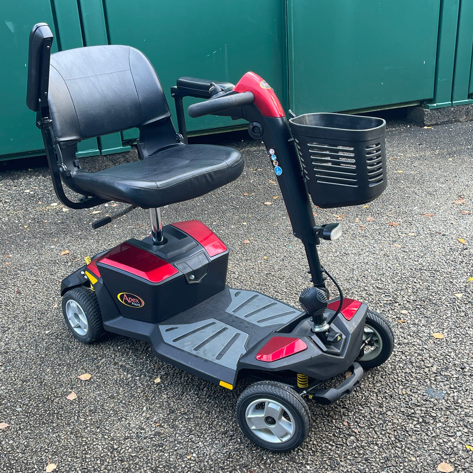 Pride Apex Rapid Red Mobility Scooter