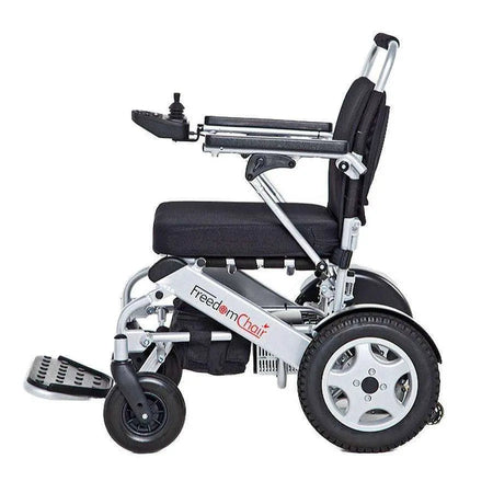 A06L Freedomchair Folding Electric Wheelchair-Folding Powered Wheelchairs-Mobility Station