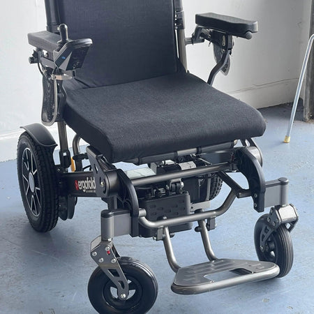 Ergofold Auto Folding Electric Wheelchair USED-Folding Powered Wheelchairs-Mobility Station