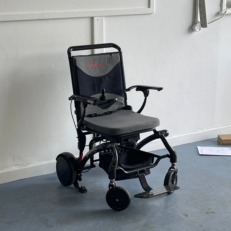 Motion Healthcare Photon Carbon Fibre Electric Wheelchair USED-Folding Powered Wheelchairs-Mobility Station