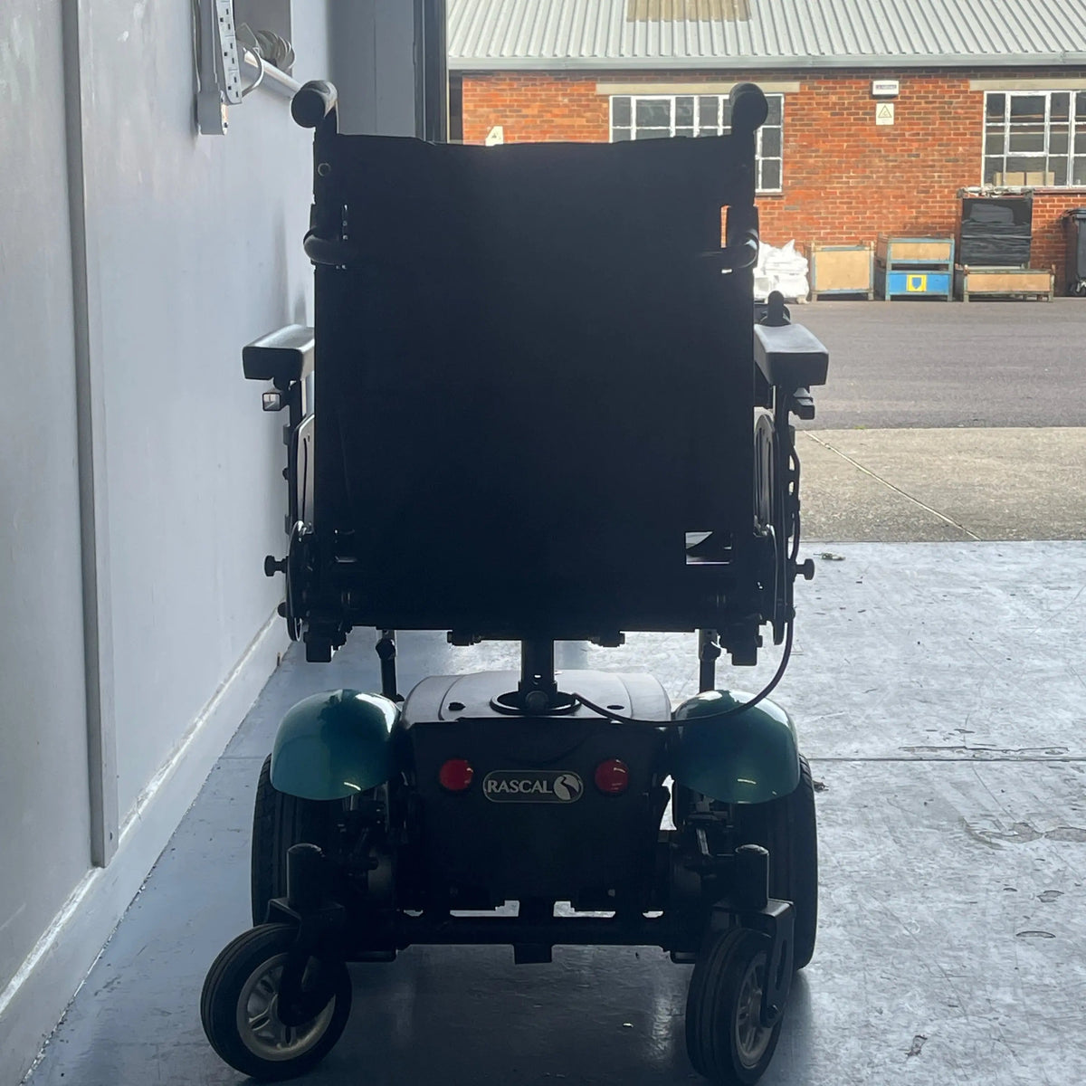 Rascal Rialto Mini P327 Powered Wheelchair Blue USED-rascal-Mobility Station