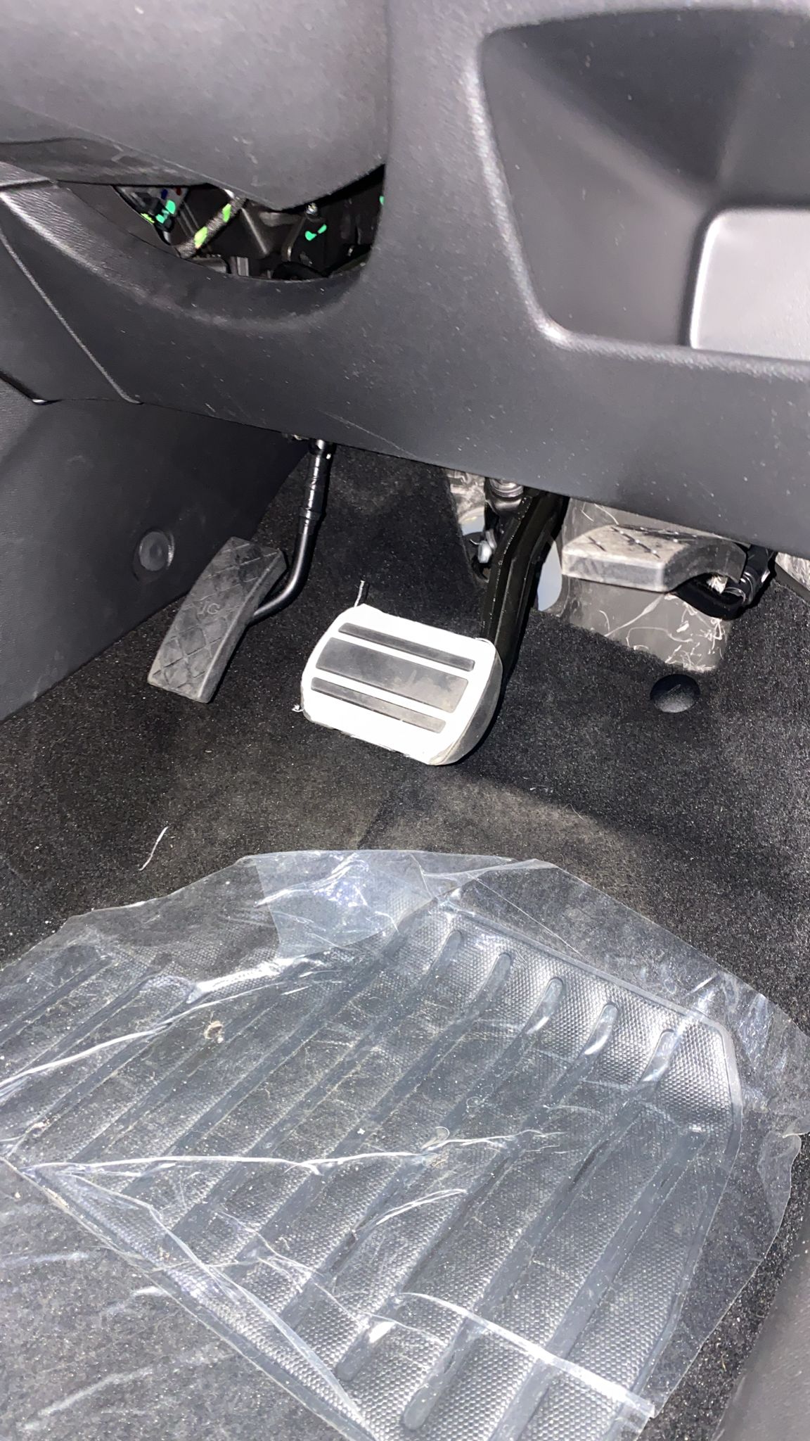 Twin-Flip Left Foot Accelerator Installation