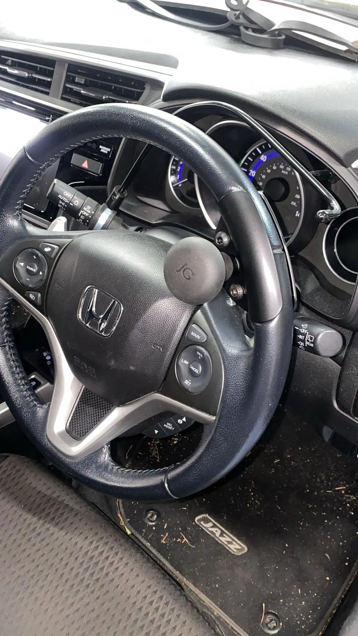 Enhancing-Control-Installing-an-Indicator-Crossover-Bar-and-Steering-Ball-in-a-Honda-Jazz Mobility Station