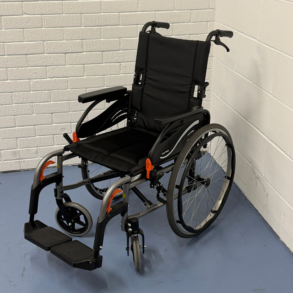 Karma Flexx 18" Heavy duty Self-propelled wheelchair Pre-Owned