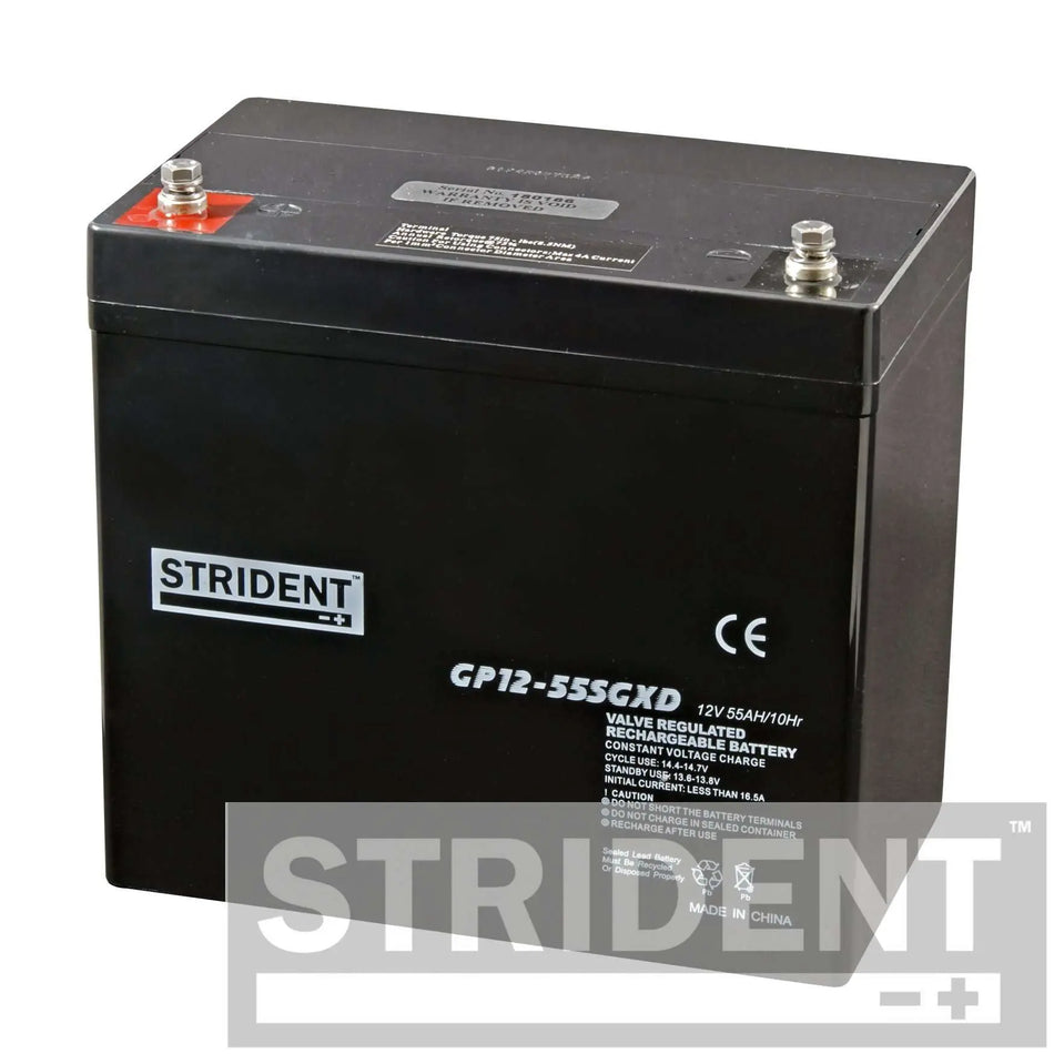 55Ah Strident AGM Mobility Battery Strident