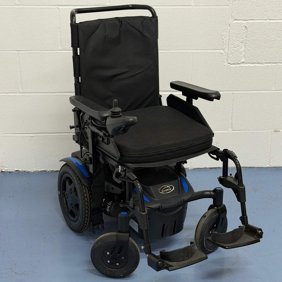 Quickie Q100R 4Mph Powered Electric Wheelchair Used