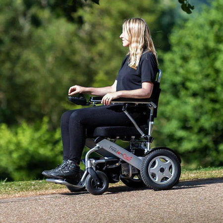 A06L Freedomchair Folding Electric Wheelchair Freedomchair