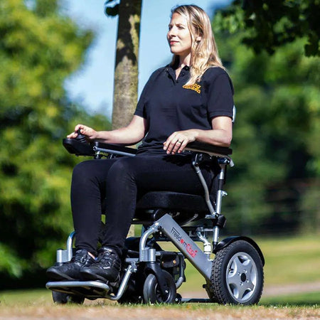 A06L Freedomchair Folding Electric Wheelchair Freedomchair