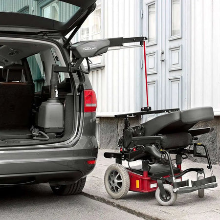 Carolift 6900 Telescopic Boot Hoist 180kg Braunability