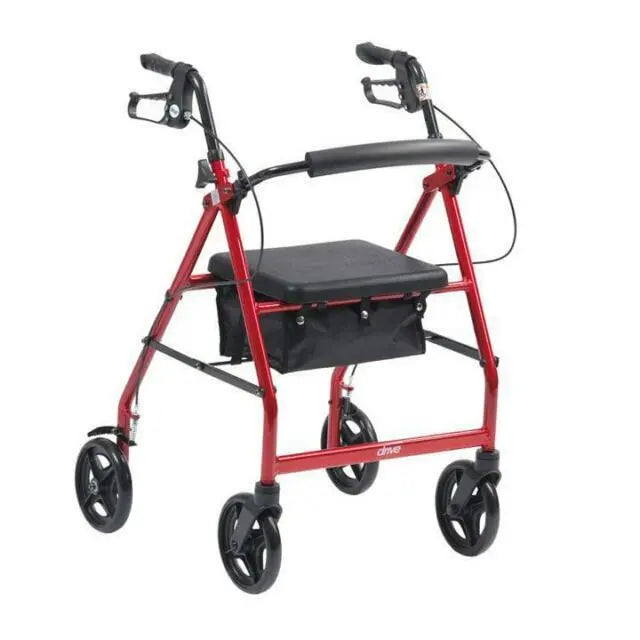 Drive R6RD59 4 Wheel Lightweight Rollator-Mobility Station