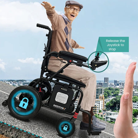 EEZY LITE Ultra Light Electric Wheelchair eezychair