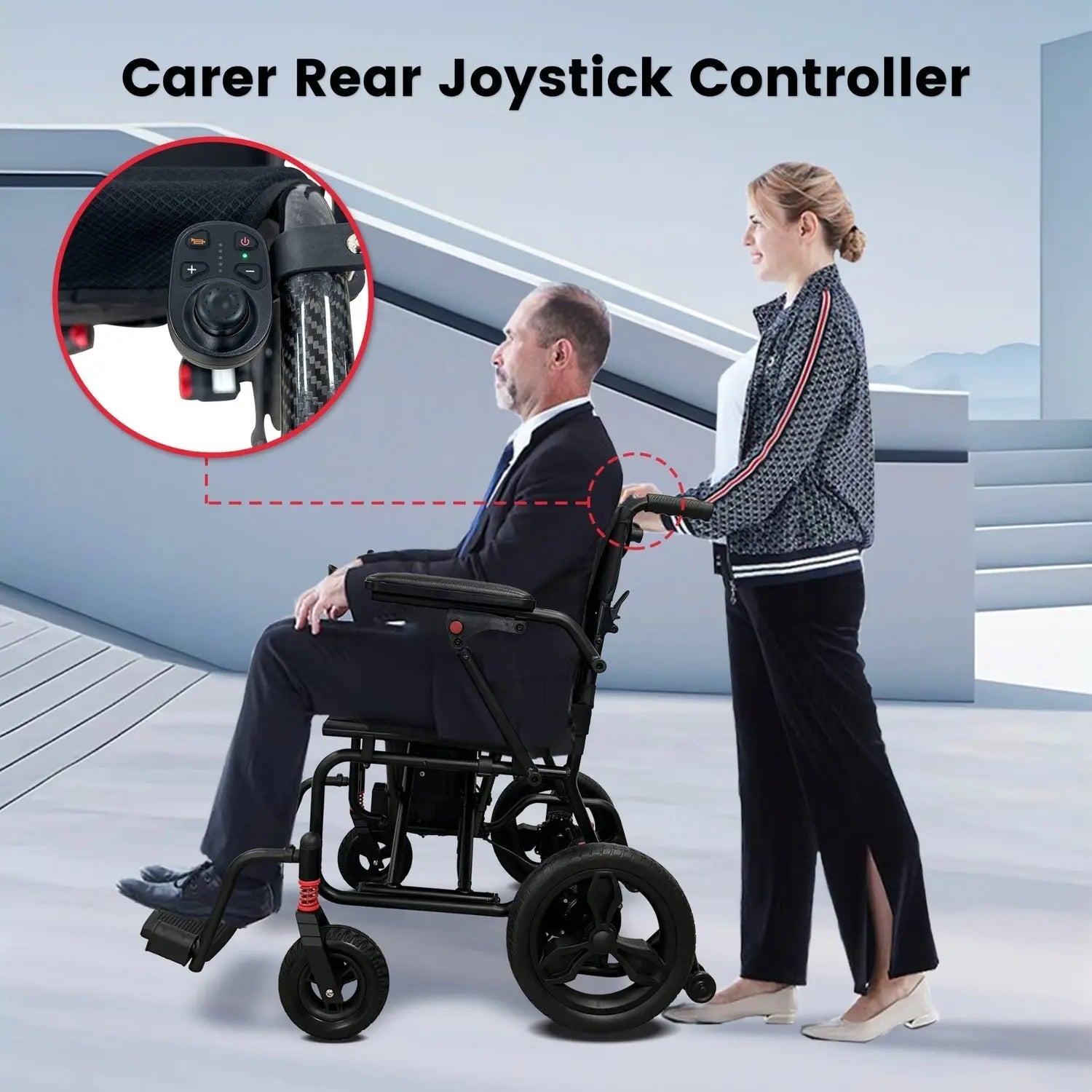 EEZY LITE Ultra Light Electric Wheelchair eezychair