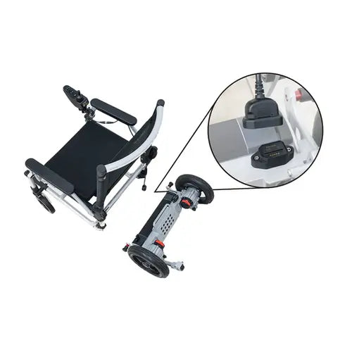 Joyrider Ultra Light Folding Electric Wheelchair Freedomchair