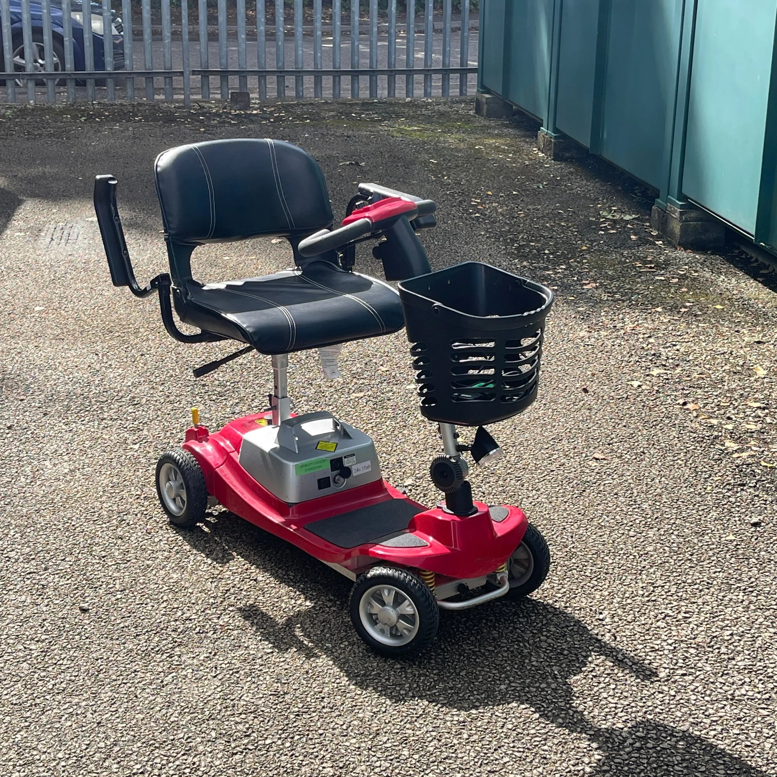 Komfi Rider Illusion Lightweight Mobility Scooter Red Mobility Station