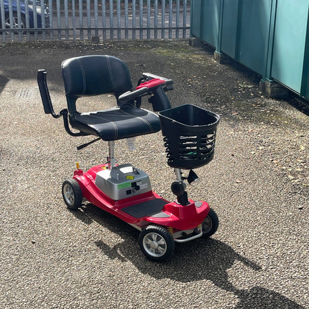 Komfi Rider Illusion Lightweight Mobility Scooter Red Mobility Station