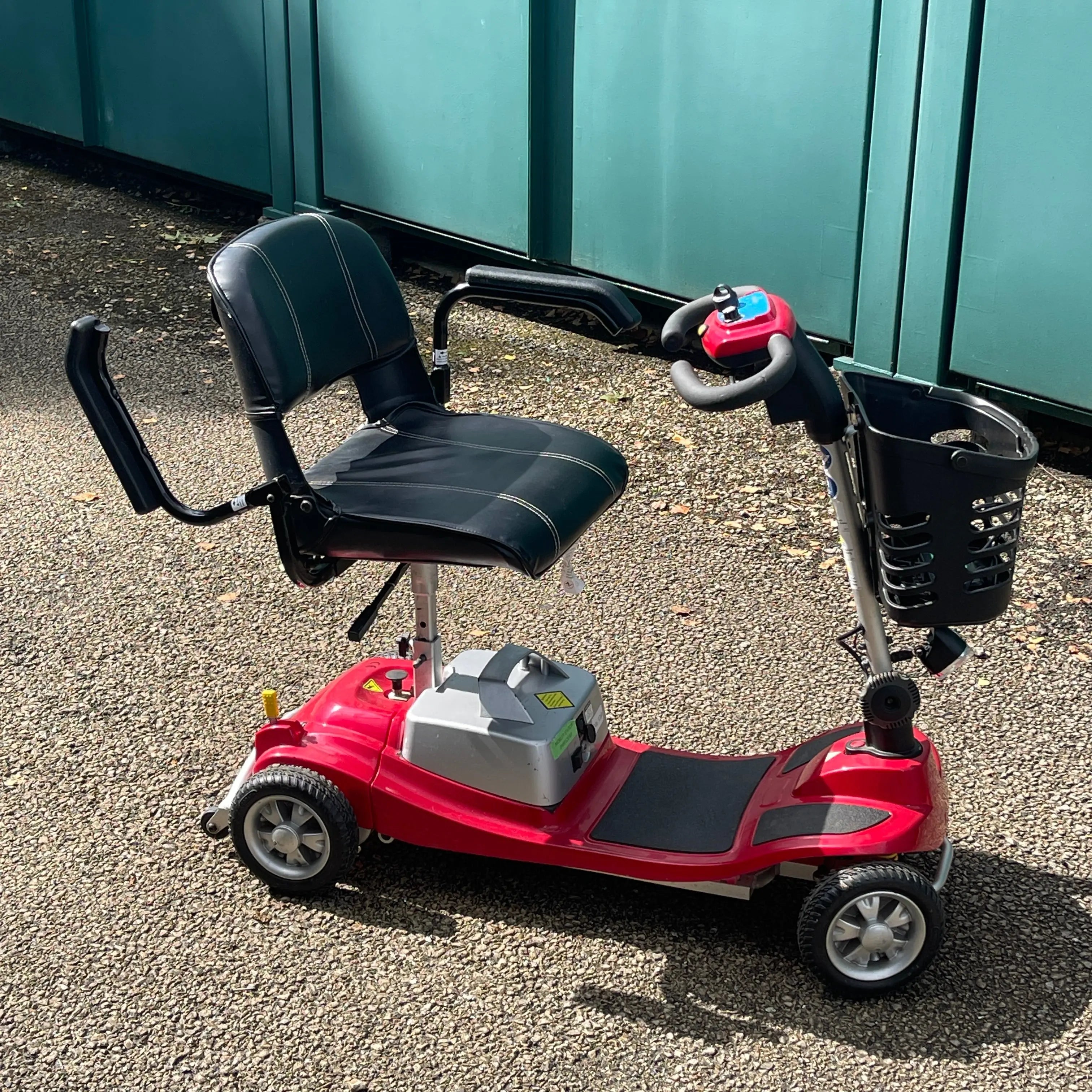Komfi Rider Illusion Lightweight Mobility Scooter Red Mobility Station