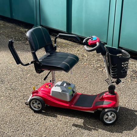 Komfi Rider Illusion Lightweight Mobility Scooter Red Mobility Station