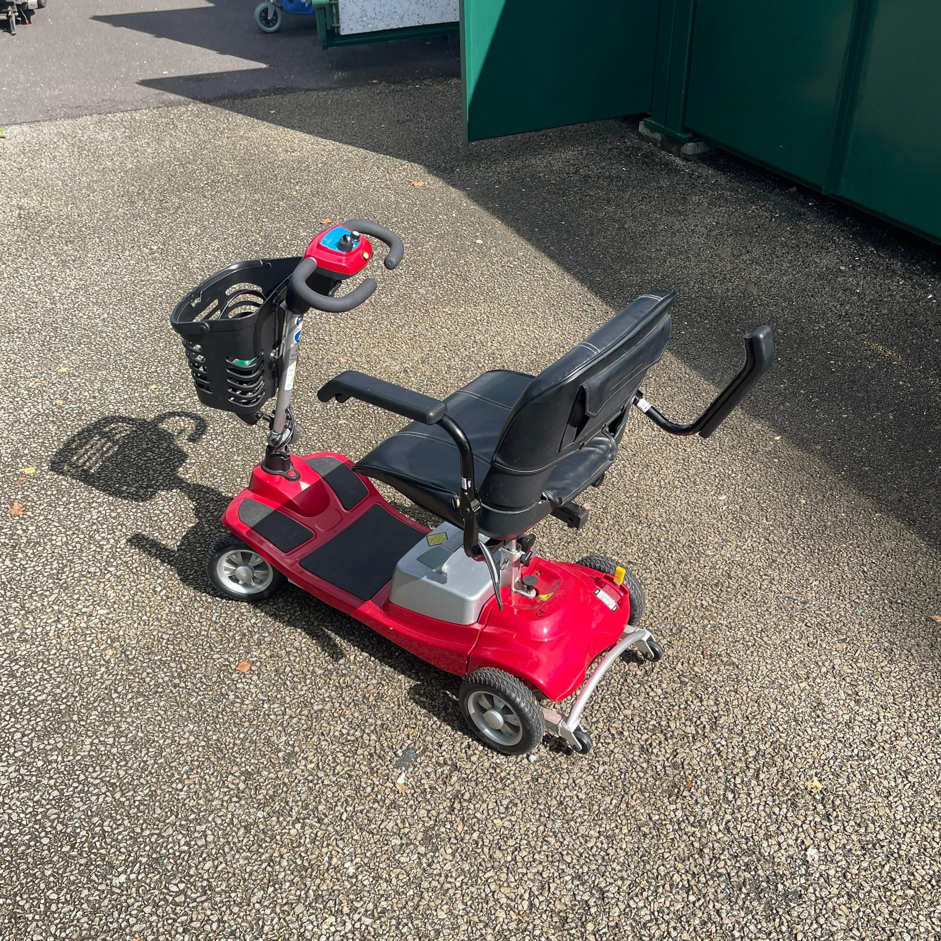 Komfi Rider Illusion Lightweight Mobility Scooter Red Mobility Station