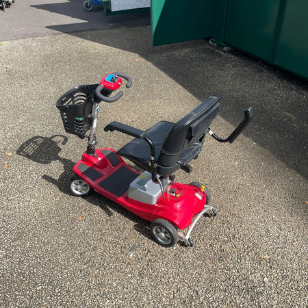 Komfi Rider Illusion Lightweight Mobility Scooter Red Mobility Station