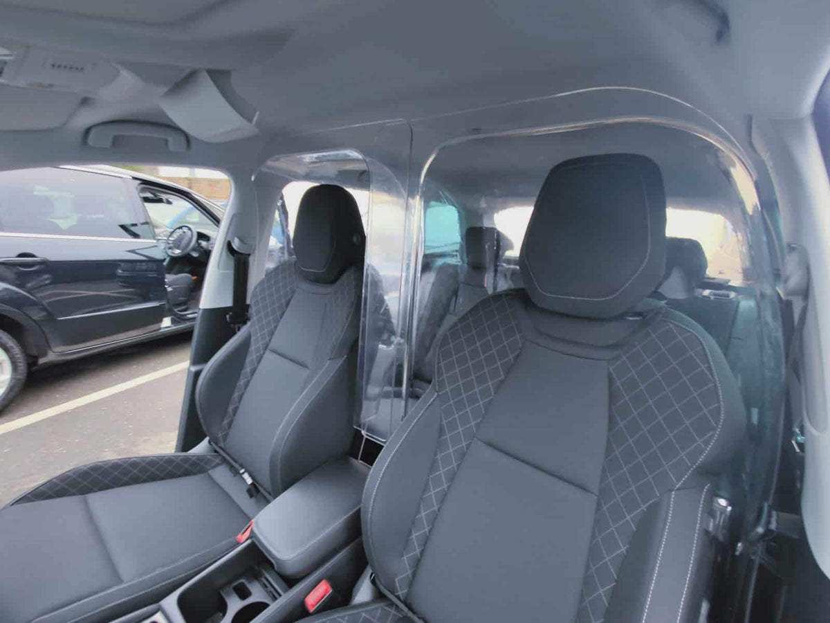Perspex Driver Protection Screens Mobility Station
