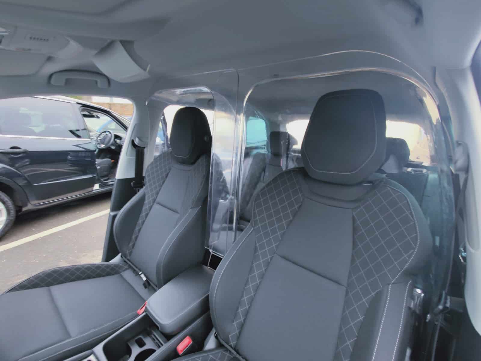 Perspex Driver Protection Screens Mobility Station
