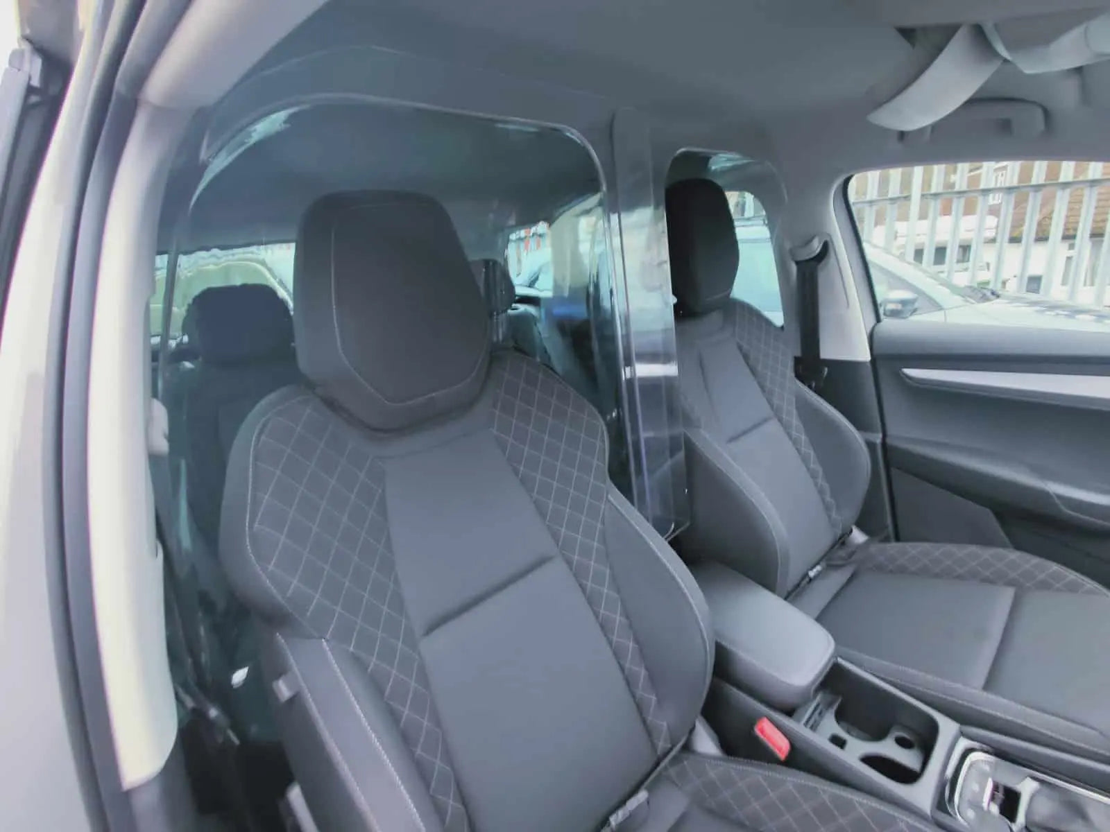 Perspex Driver Protection Screens Mobility Station