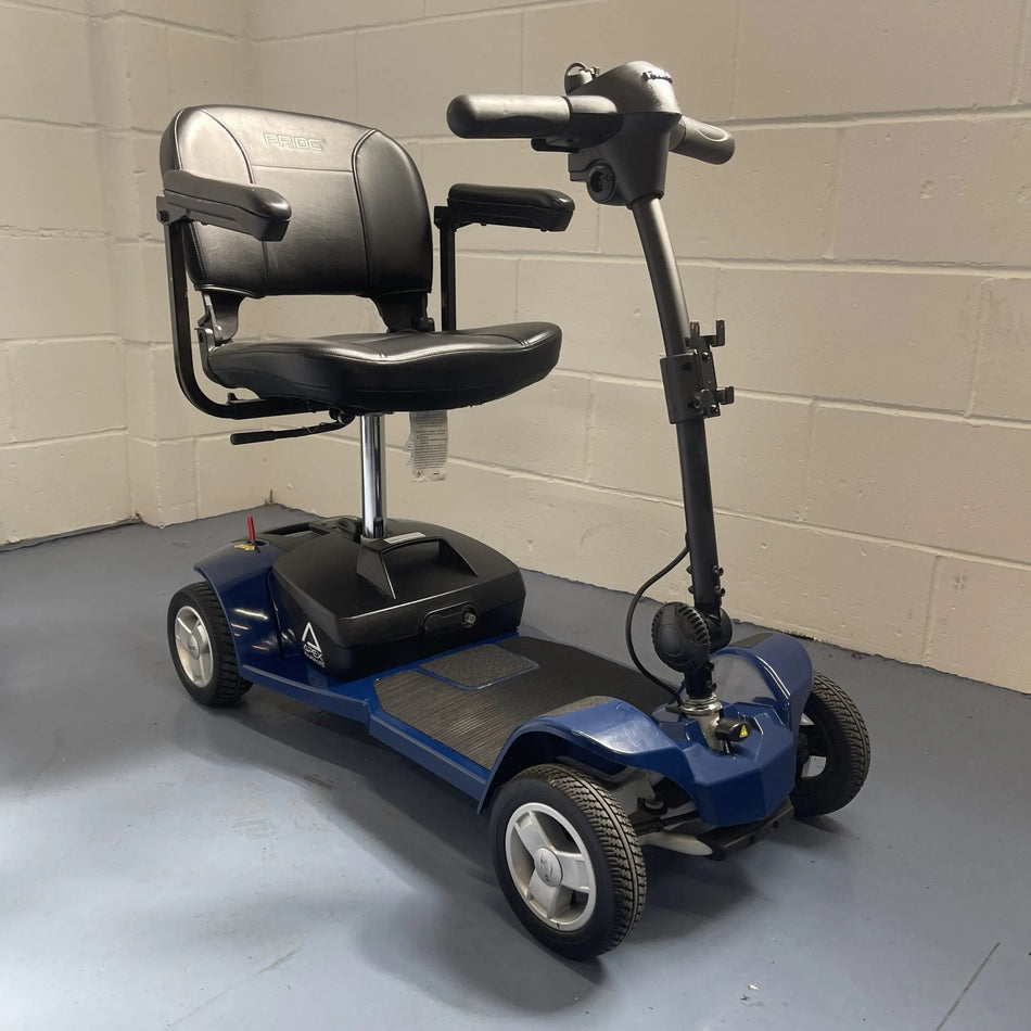 Pride Apex AlumaLite Mobility Scooter in Blue EX-DEMO-Small Scooters-Mobility Station