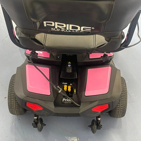 Pride Go Chair - The Portable Electric Powered Wheelchair Pink Mobility Station