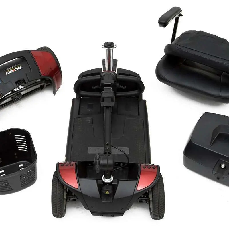 Pride Go-Go Elite Traveller Plus 4 Mobility Scooter-Small Scooters-Mobility Station