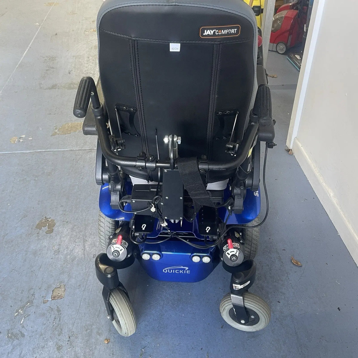 Quickie Salsa M2 Mini 6mph Powerchair Electric Tilting Footrests And Recliner Sunrise Medical