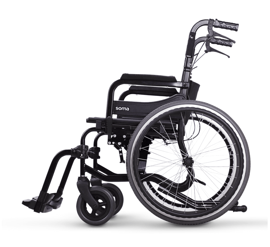 Sparrow 2 Ultra Lightweight Compact Wheelchair with Swing Away Footrests