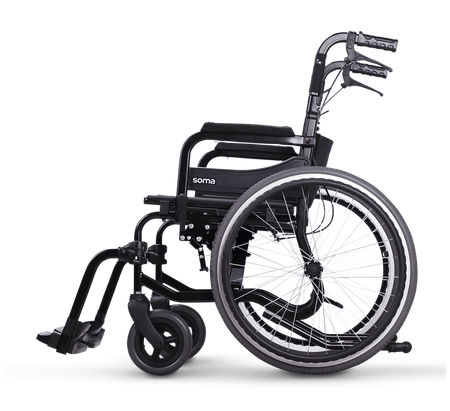 Sparrow 2 Ultra Lightweight Compact Wheelchair with Swing Away Footrests