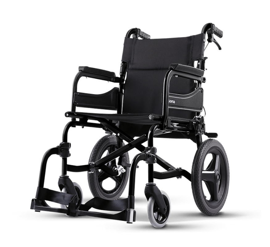 Sparrow 2 Ultra Lightweight Compact Wheelchair with Swing Away Footrests