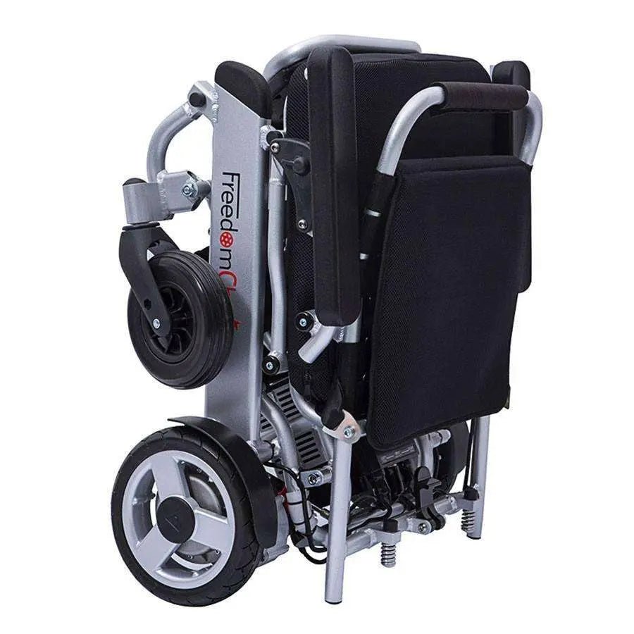 A06 Freedomchair Folding Electric Wheelchair Folding Powered Wheelchairs 1 up to 9 miles/15km Mobility Station