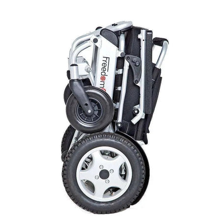 A06L Freedomchair Folding Electric Wheelchair Folding Powered Wheelchairs 1 up to 9 miles/15km Mobility Station