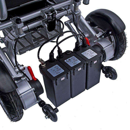 A08 Freedomchair Folding Electric Wheelchair Folding Powered Wheelchairs 1 up to 9 miles/15km Mobility Station