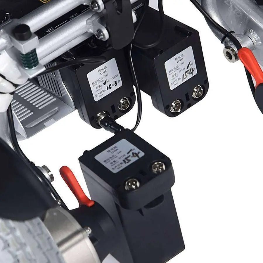 A08L Freedomchair Folding Electric Wheelchair Folding Powered Wheelchairs 1 up to 9 miles/15km Mobility Station