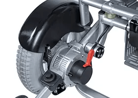 A09 Bariatric Folding Electric Wheelchair Folding Powered Wheelchairs Mobility Station