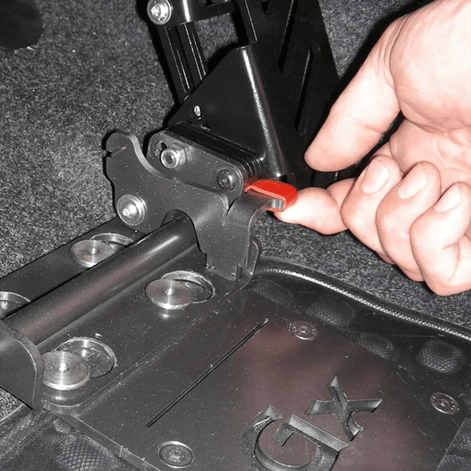 D908PS Detachable Left Foot Accelerator Pedal Left Foot Accelerators Mobility Station