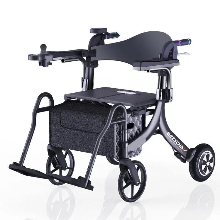 eezychair EEZY-ROLLER 4 in 1 ultra-light folding electric rollator eezychair