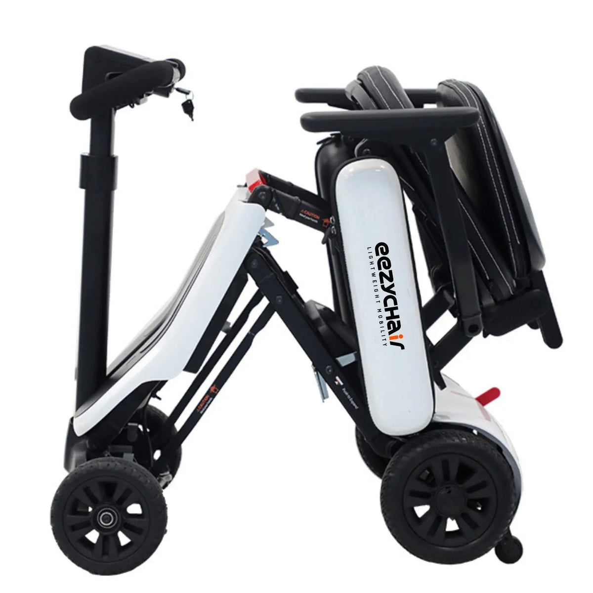EezyFold Mobility Scooter Folding Mobility Scooters White Mobility Station