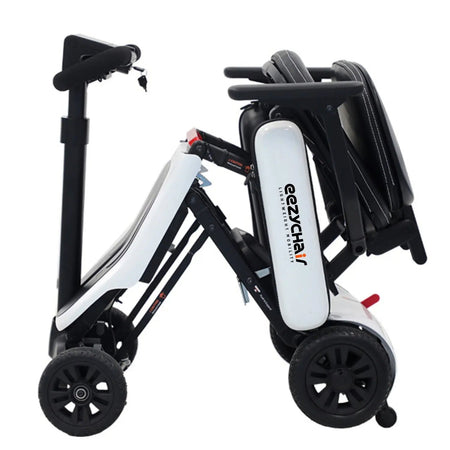 EezyFold Mobility Scooter Folding Mobility Scooters White Mobility Station