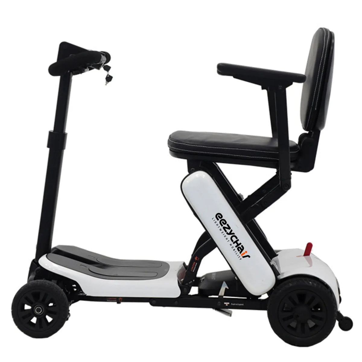 EezyFold Mobility Scooter Folding Mobility Scooters White Mobility Station