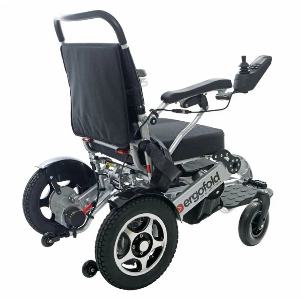 Ergofold Elite Electric Folding Powered Wheelchair Special Offers 1 up to 9 miles/15km Mobility Station
