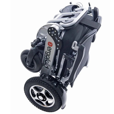 Ergofold Elite Electric Folding Powered Wheelchair Special Offers 1 up to 9 miles/15km Mobility Station