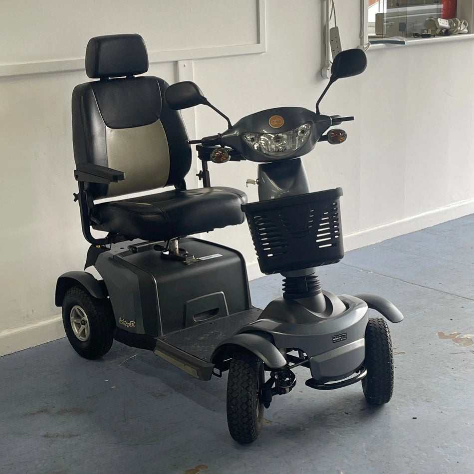Excel Galaxy II 4 Wheel Mobility Scooter Grey USED Large Mobility Scooters Mobility Station