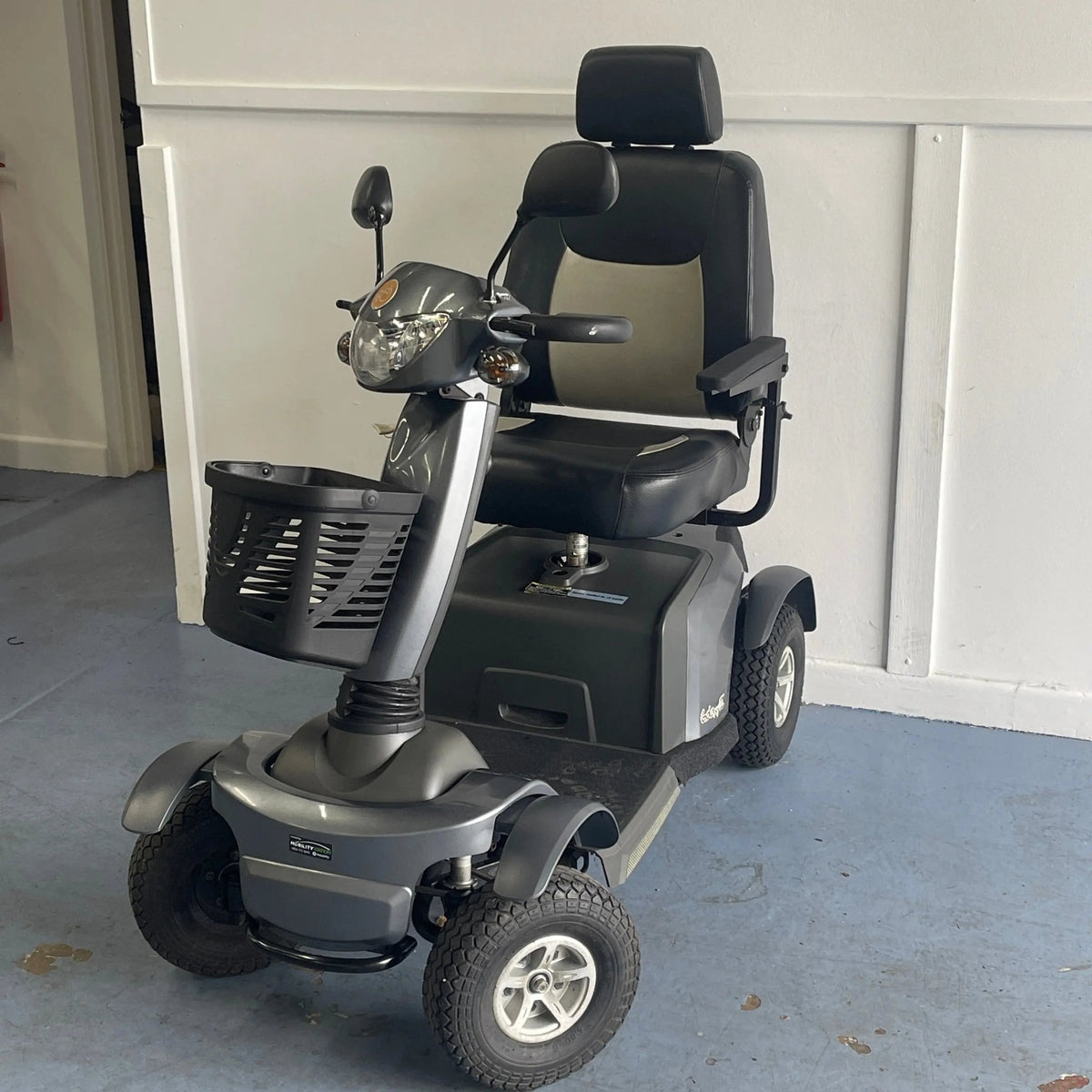 Excel Galaxy II 4 Wheel Mobility Scooter Grey USED Large Mobility Scooters Mobility Station