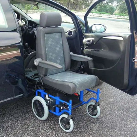 GTRAN Wheelchair Passenger Transfer Solution Swivel Seats Mobility Station