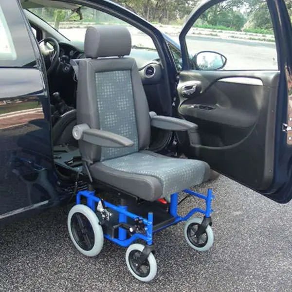 GTRAN Wheelchair Passenger Transfer Solution Swivel Seats Mobility Station
