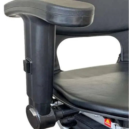 Kymco K - lite F Manual Folding Mobility Scooter Folding Mobility Scooters Glossy Black Mobility Station